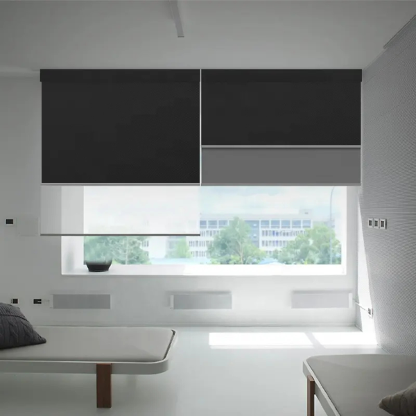 ม่านม้วน2ชั้น รุ่น RB-042L การใช้งานกลางวันแบบทึบแสง