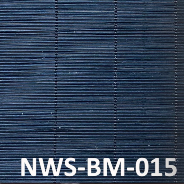 ม่านไม้ไผ่ทอแน่นสีกรมเข้ม รุ่น NWS-BM-015