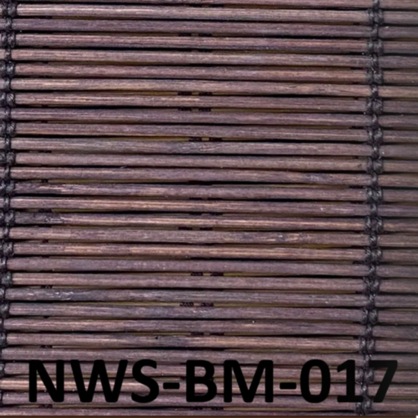 ม่านไม้ไผ่สีม่วงเข้ม รุ่น NWS-BM-017 ให้ความหรูหรา