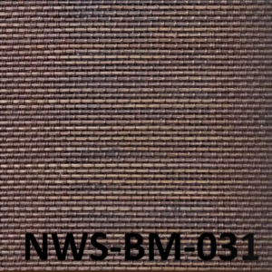 ม่านไม้ไผ่ทอแน่น รุ่น NWS-BM-031 โทนสีดำเข้ม