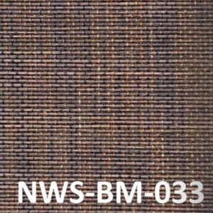 ม่านไม้ไผ่โทนเทาน้ำตาล รุ่น NWS-BM-033 ทอแน่นแบบเรียบหรู