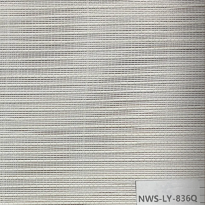 ม่านไม้ไผ่สีขาว NWS-LY-836Q ลายเส้นละเอียด
