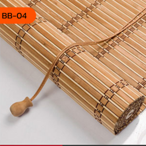 ม่านไม้ไผ่ BB-04 ลายเส้นทอคู่