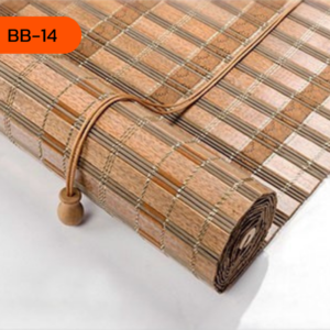 ม่านไม้ไผ่ลายไม้ธรรมชาติ รุ่น BB-14 ให้ความรู้สึกอบอุ่น