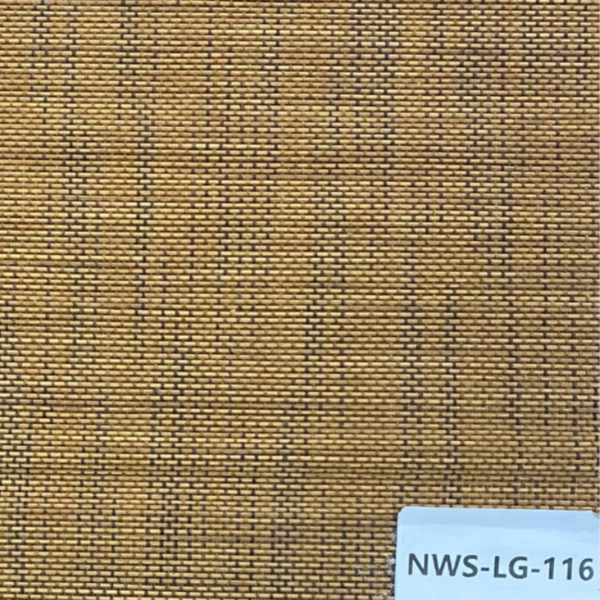 ม่านม้วนไม้ไผ่สีทอง NWS-LG-116 ลายผสมผสาน