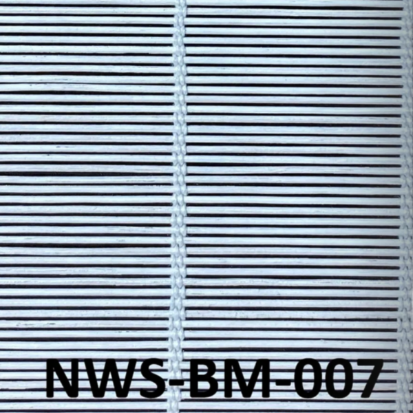 ม่านไม้ไผ่สีขาวสะอาดตา รุ่น NWS-BM-007