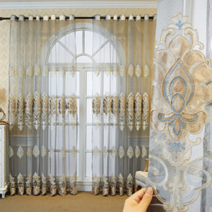 ESBC-001 | ม่านปักลายหรูหรา Embroidery Curtain