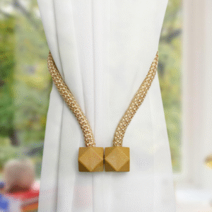 CT-034 | ที่รัดม่านแม่เหล็ก หัวทรงเพชร สีสันสวยงาม